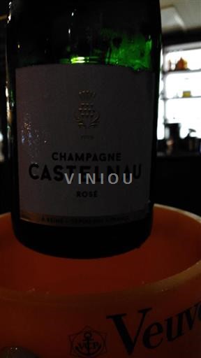 Champagne Champagner Castelnau Rosé Ohne Jahrgang