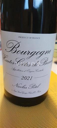 Borgogna Hautes Côtes de Beaune Nicolas Potel 2021