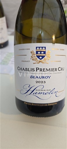 Burgundija Chablis Premier Cru Domaine Hamelin Beauroy 2023
