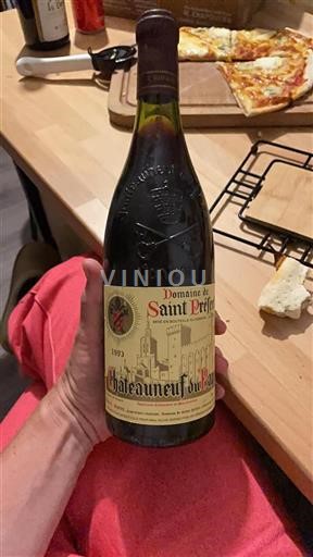 Rhône Valley Châteauneuf-du-Pape Domaine Saint Préfert 1993
