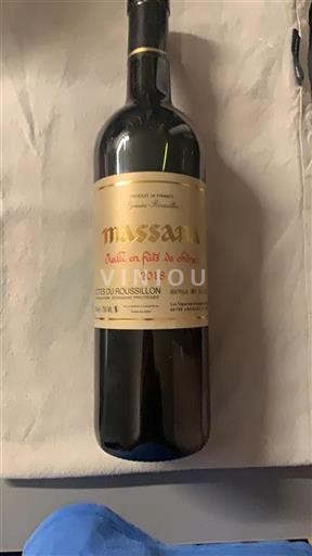 Roussillon Côtes-du-Roussillon Massana Vieilli en fûts de chêne 2018
