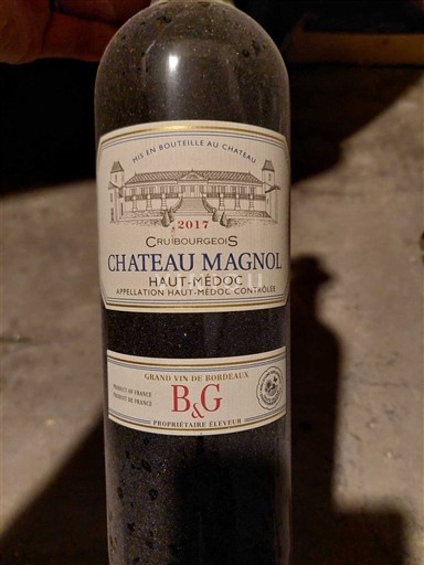 Bordeaux Haut-Médoc Cru Bourgeois Château Magnol 2017