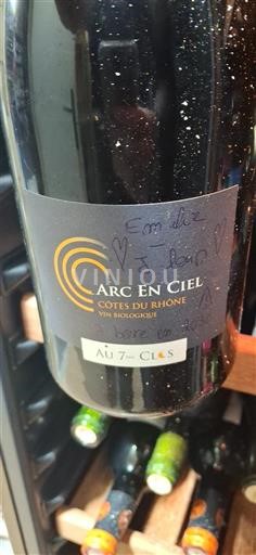 Rhône-dalen Côtes-du-Rhône Au 7ème Clos Arc en Ciel Ikke årgangsbestemt