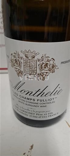 Bourgogne Monthélie Domaine Garaudet Les Champs Fulliot 2023