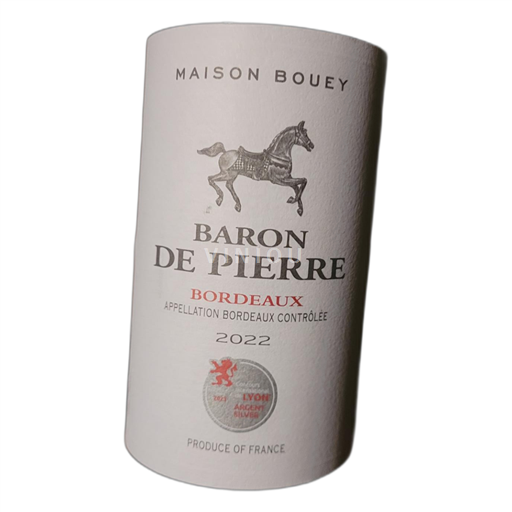 Bordeaux Maison Bouey Baron de Pierre 2022