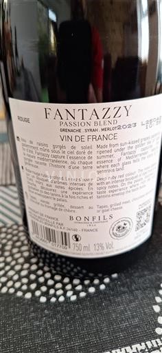 Languedoc No especificado Bonfils Fantazzy Passion Blend 2023