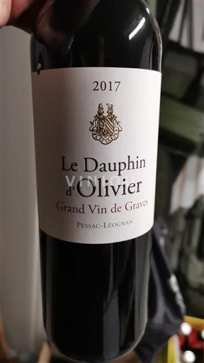 Bordeaux Pessac-Léognan Château Olivier Le Dauphin d'Olivier 2017