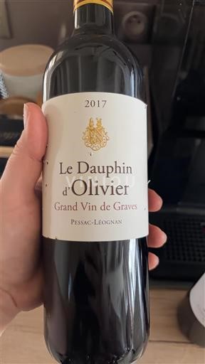 Bordeaux Pessac-Léognan Château Olivier Le Dauphin d'Olivier 2017
