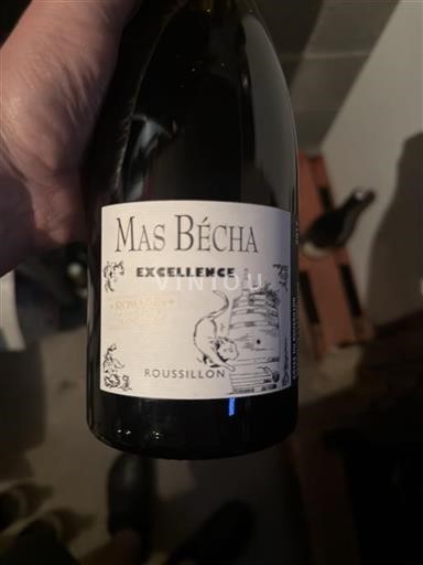 Vin Rouge sec Excellence Mas Bécha 2017 France Roussillon Côtes-du-roussillon AOC