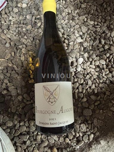 Burgundsko Bourgogne-aligoté Domaine Saint-Jacques 2021