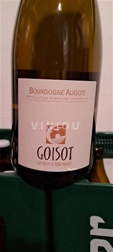 Burgundi Bourgogne Aligoté Goisot 2022