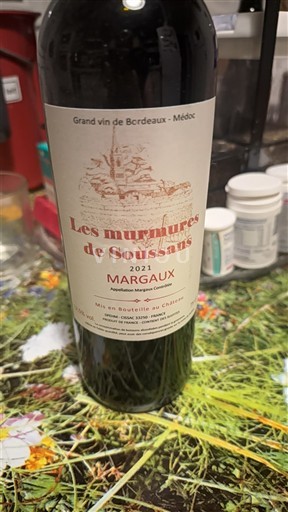 Bordeaux Margaux Les murmures de Soussans 2021