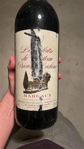 Bordeaux Margaux Grand Cru Château Prieuré-Lichine 1999