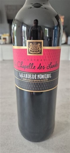 Bordeaux Lalande-de-Pomerol Château La Chapelle des Landes 2024