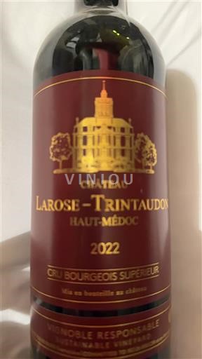 Bordeaux Haut-Médoc Cru Bourgeois Supérieur Château Larose-Trintaudon 2022