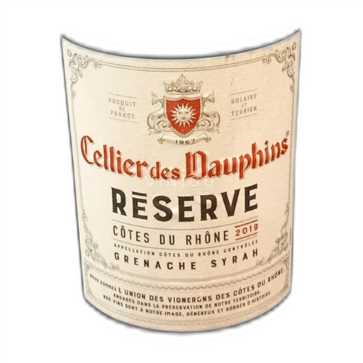Údolí Rhôny Côtes-du-Rhône Cellier des Dauphins Réserve 2019