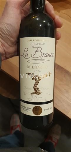 Bordeaux Médoc Château La Branne 2016