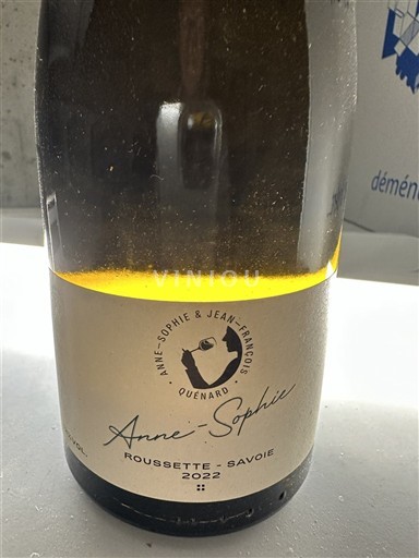 Savoie en Bugey Roussette de Savoie Anne-Sophie & Jean-François Quénard Anne-Sophie 2022