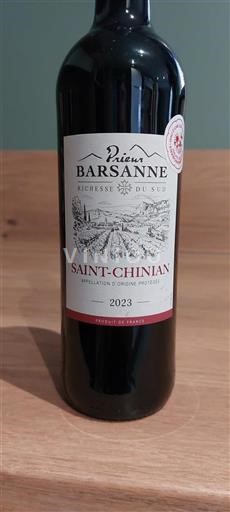 Languedoc Saint-Chinian Prieur Barsanne 2023