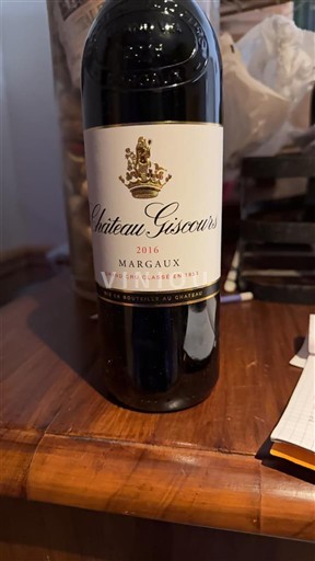 Bordeaux Margaux Grand Cru Château Giscours 2016