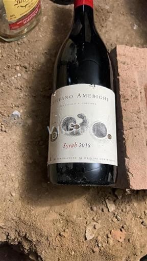 Toscane Cortona Stefano Amerighi Syrah 2018