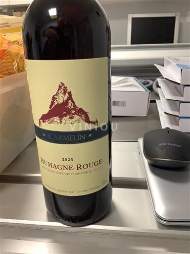 Valais Humagne Rouge Carmelin 2023