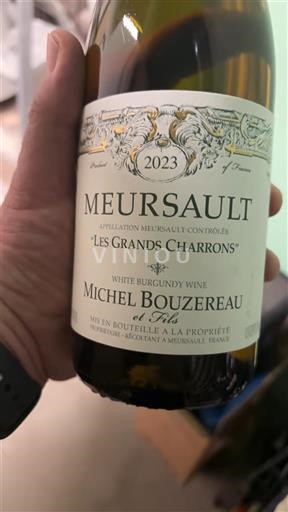 Burgund Meursault Michel Bouzereau et Fils Les Grands Charrons 2023