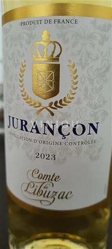 Zuidwest-Frankrijk Jurançon Comte de Libuzac 2023