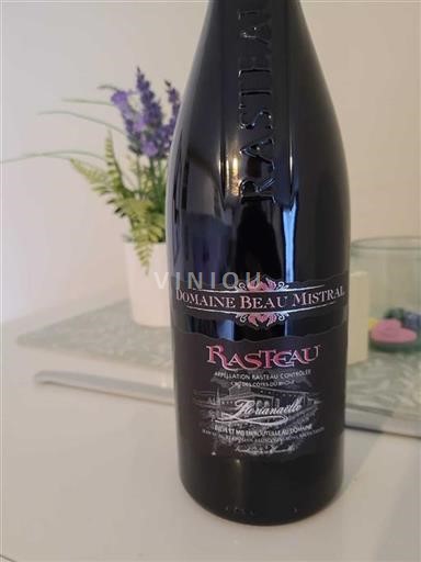 Thung lũng Rhône Rasteau Domaine Beau Mistral Floriana Không niên vụ