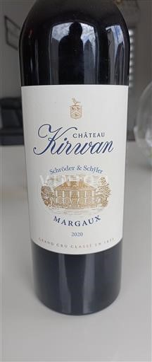 Burdeos Margaux Grand Cru Château Kirwan 2020