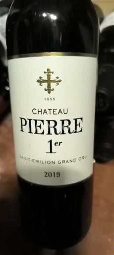 Bordeaux Saint-Émilion Grand Cru Grand Cru Château Pierre 1er 2019