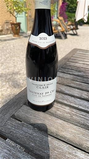 Bourgogne Santenay Premier Cru Françoise et Denis Clair Clos de Tavannes 2023