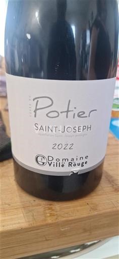 Rhônetal Saint-Joseph Domaine La Ville Rouge Potier 2022