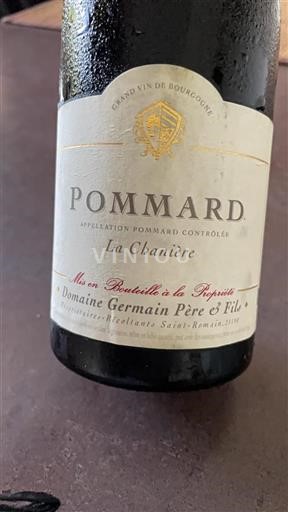 Burgundija Pommard Domaine Germain Père & Fils La Chanière 2015