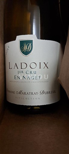 Bourgogne Ladoix Premier Cru Domaine Maratray-Dubreuil En naget 2023