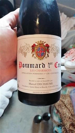Bourgogne Ospecificerad Premier Cru Marcel Dechaume Les Charmots Icke årgångsbetecknad