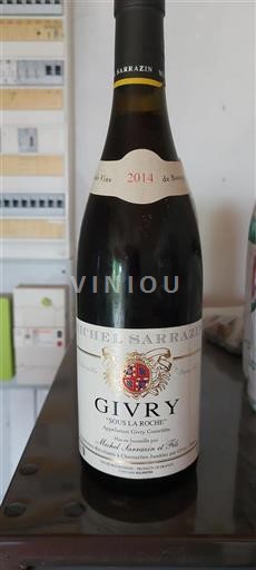 Borgonha Givry Michel Sarrazin et Fils Sous La Roche 2014