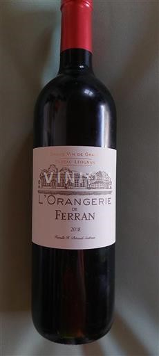 Burdeos Pessac-Léognan Ferran L'Orangerie 2018