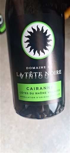 Rhône Valley Cairanne Domaine La Tête Noire 2015
