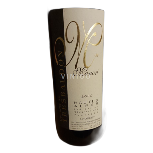 Provence, Lower Rhône Valley, Corsica Hautes-Alpes Domaine Tresbaudon Manon 2020
