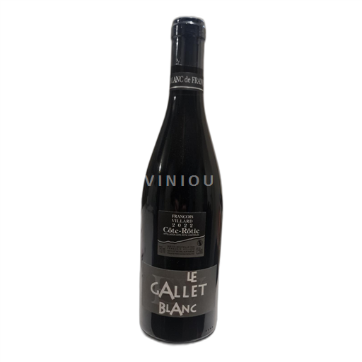 Rhônedalen Côte-rôtie François Villard Le Gallet Blanc 2021