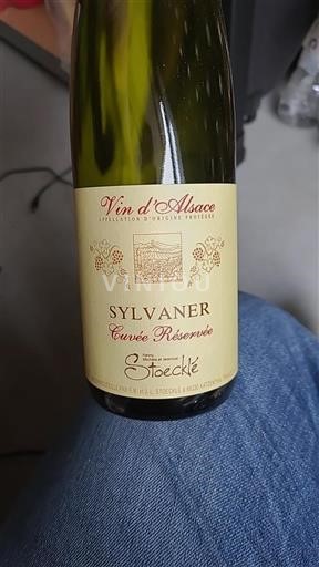 Elsass Sylvaner Grand Cru Stoecklé Réservée Ohne Jahrgang