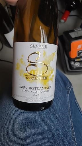 Alsace Grand Cru Stoeckle Vendanges Tardives 2020