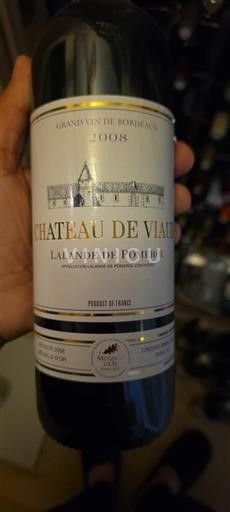 Bordéus Lalande-de-Pomerol Château Viaut 2008