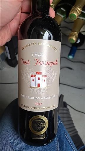 Bordeaux Saint-Émilion Grand Cru Château Tour Fonrazade 2019