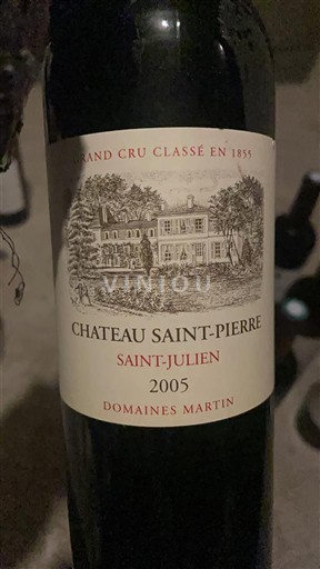 Bordeaux Saint-Julien Grand Cru Château Saint-Pierre 2005