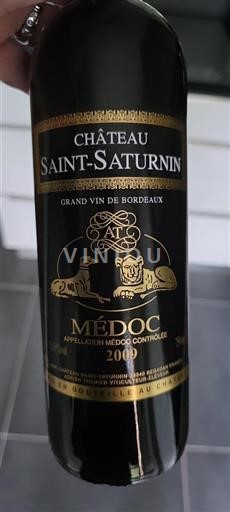 Bordeaux Médoc Château Saint-Saturnin 2009
