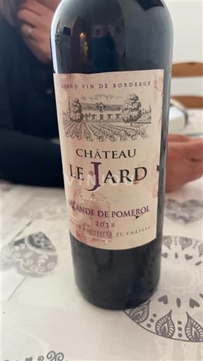 Bordeaux Lalande-de-Pomerol Château Le Jard 2018