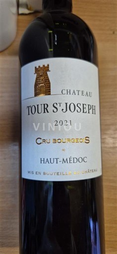 Bordeaux Haut-Médoc Cru Bourgeois Château Tour St Joseph 2021