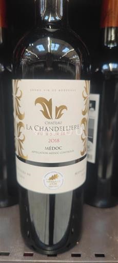 Burdeos Médoc Cru Bourgeois Château La Chandelliere 2018